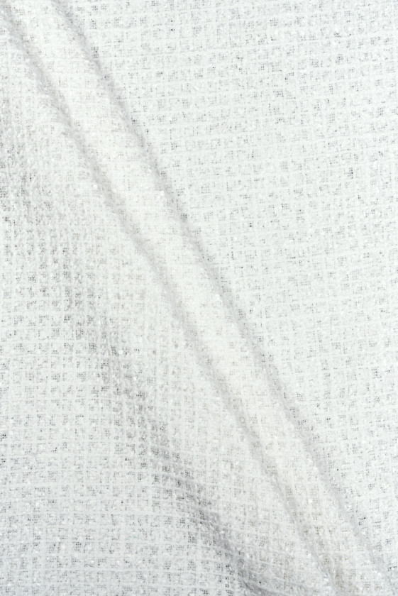 Chanel fabric white