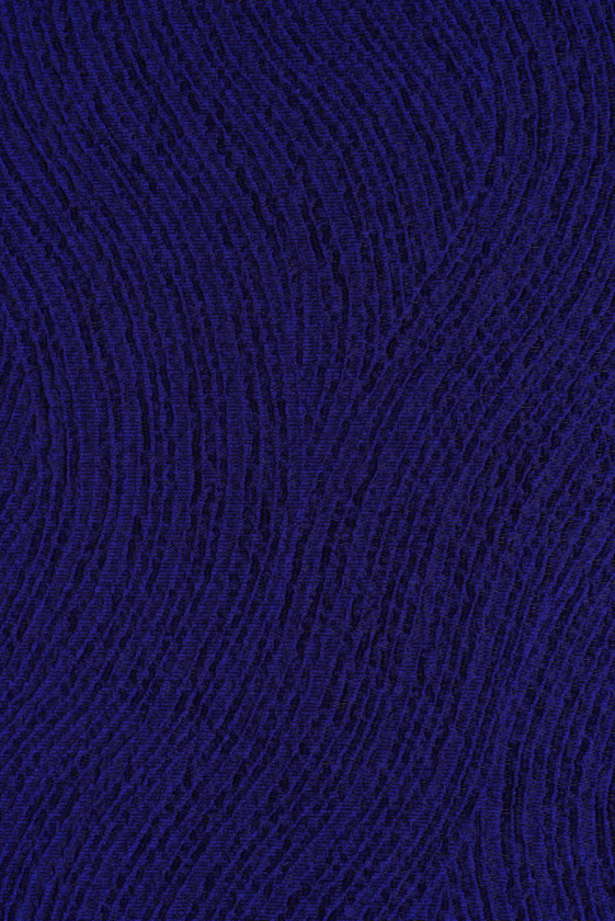 Jacquard mit kornblumenblauen Wellen