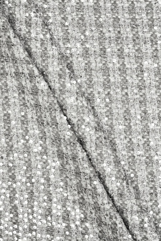 Chanel fabric silver with...