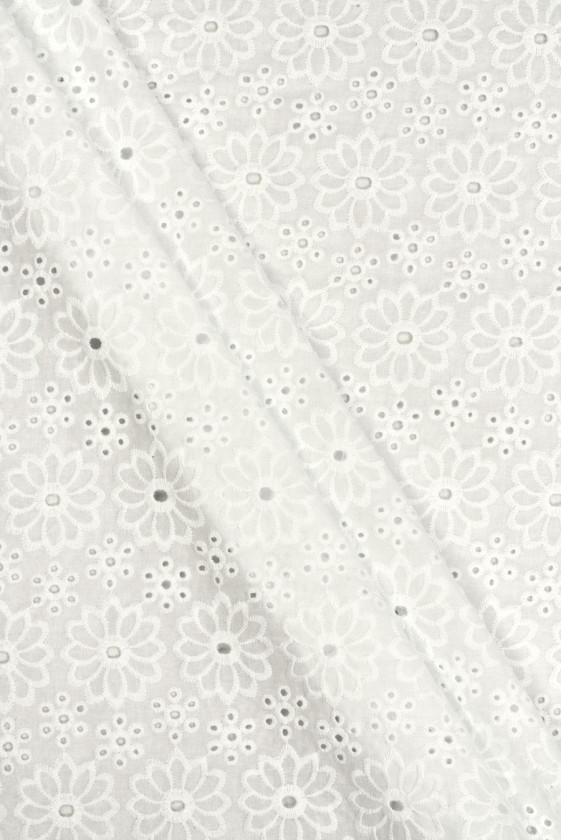 Pamut hímzés Richelieu...