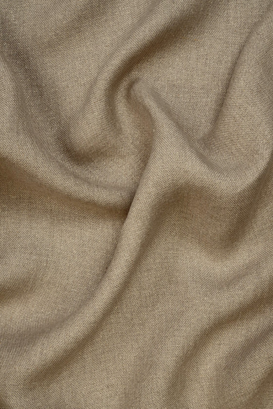 Beige linen with gold thread