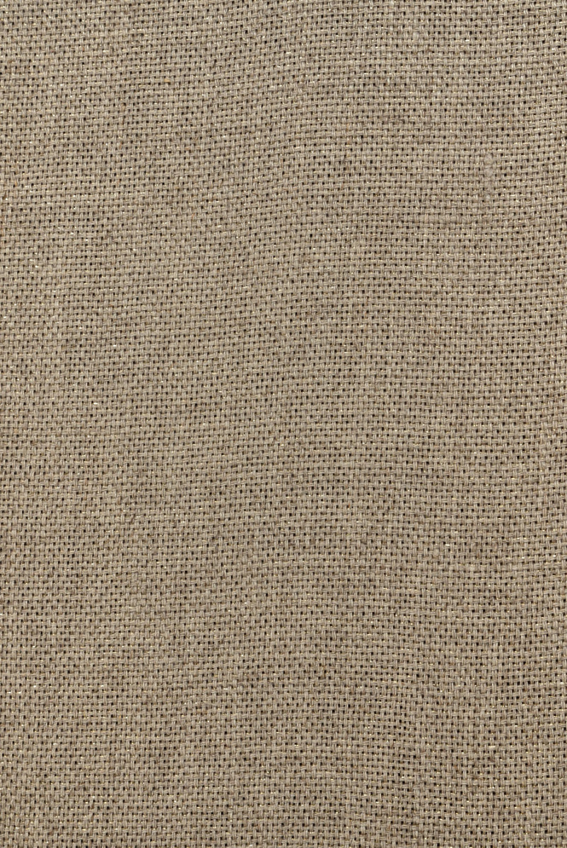 Beige linen with gold thread