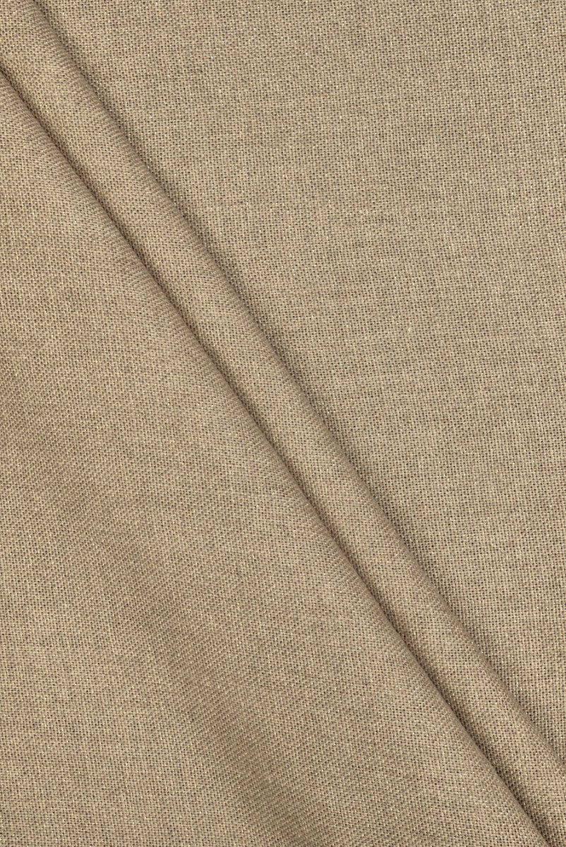 Beige linen with gold thread