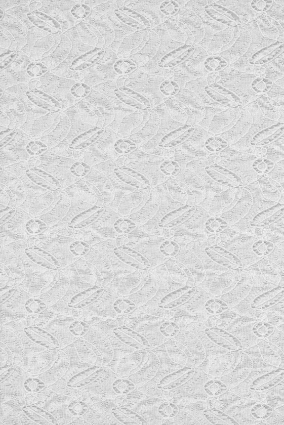 Cotton embroidered with small leaves