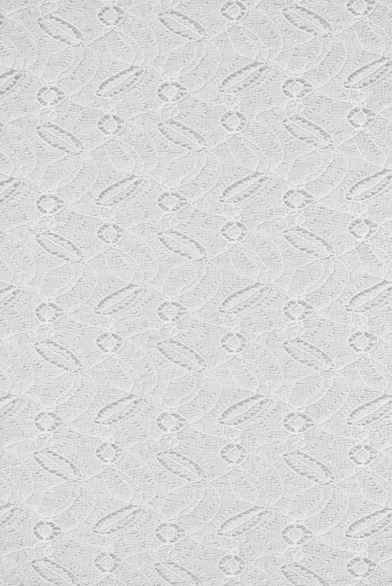 Cotton embroidered with small leaves