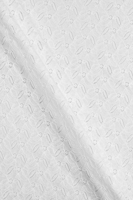 Cotton embroidered with...