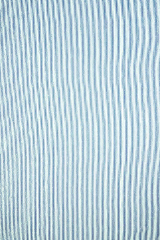 Cotton striped white and navy blue