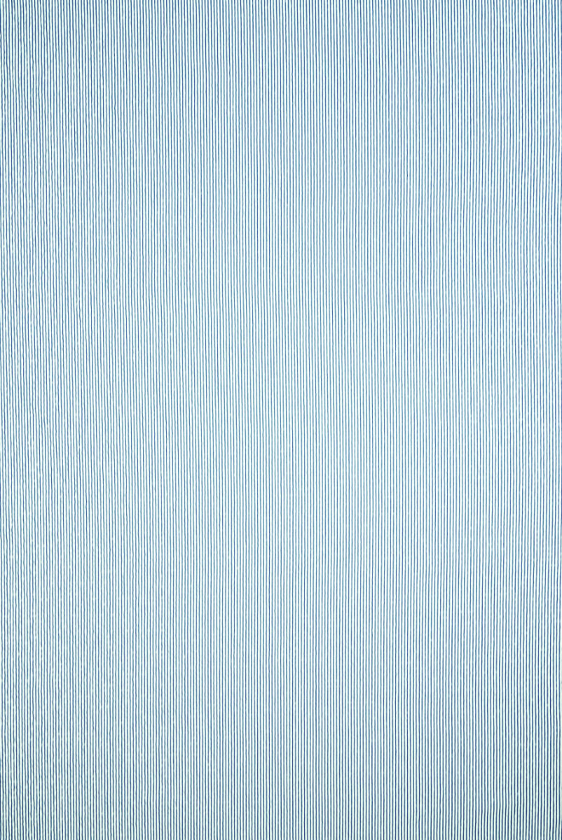 Cotton striped white and navy blue