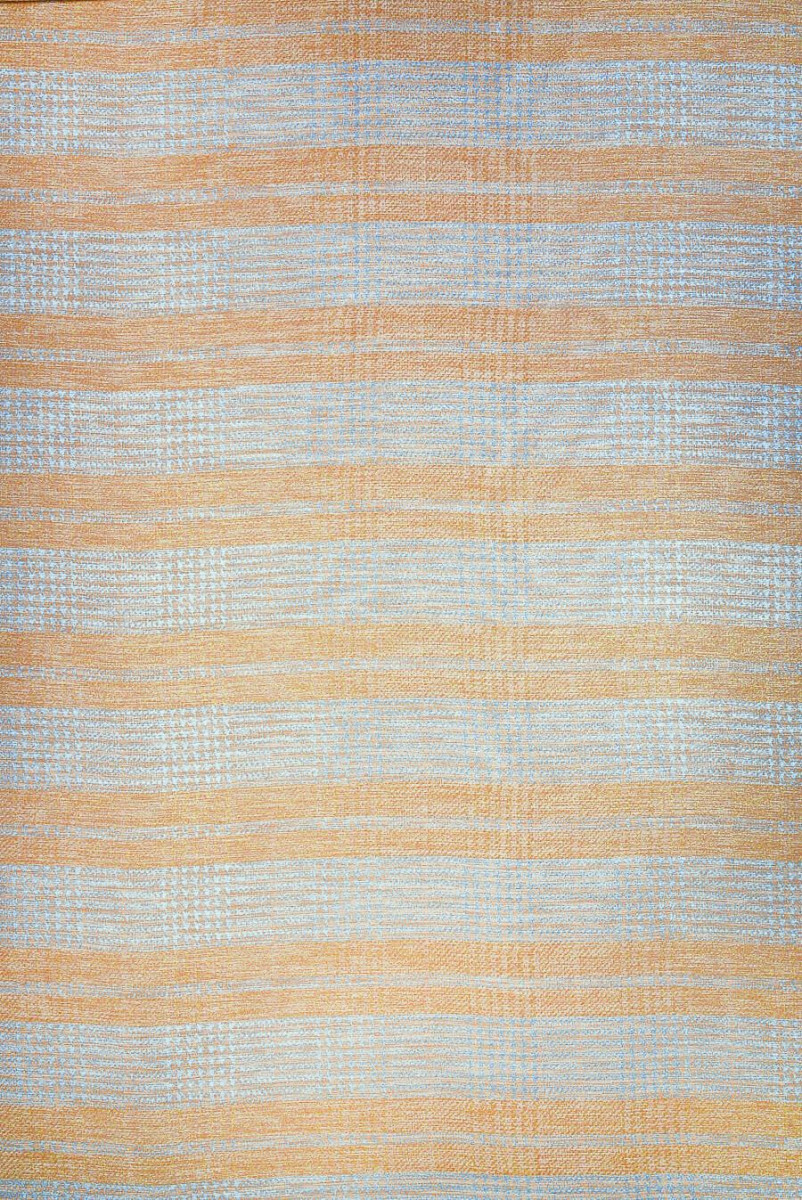 Chanel fabric with hen's foot blue