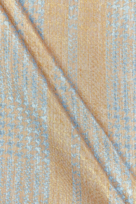 Chanel fabric with hen's...