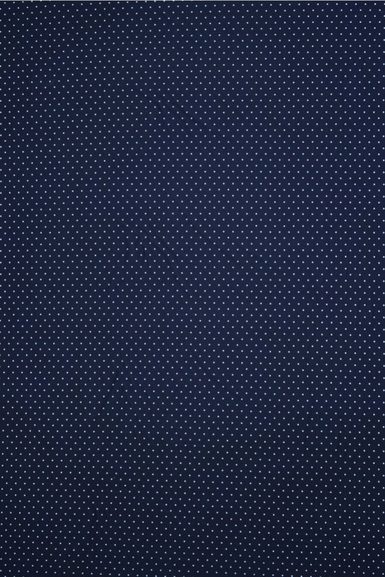 Lycra granatowa w groszki KUPON 115cm