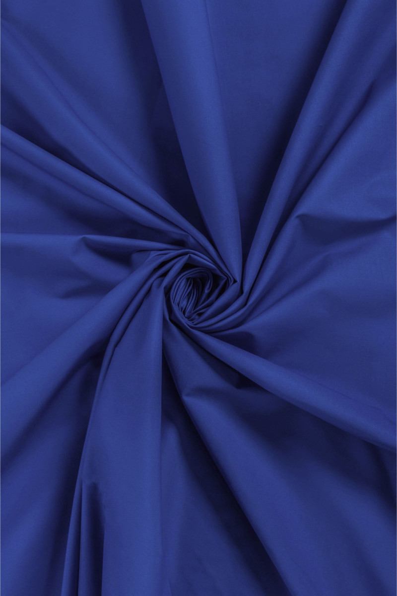 Cornflower blue elastic cotton