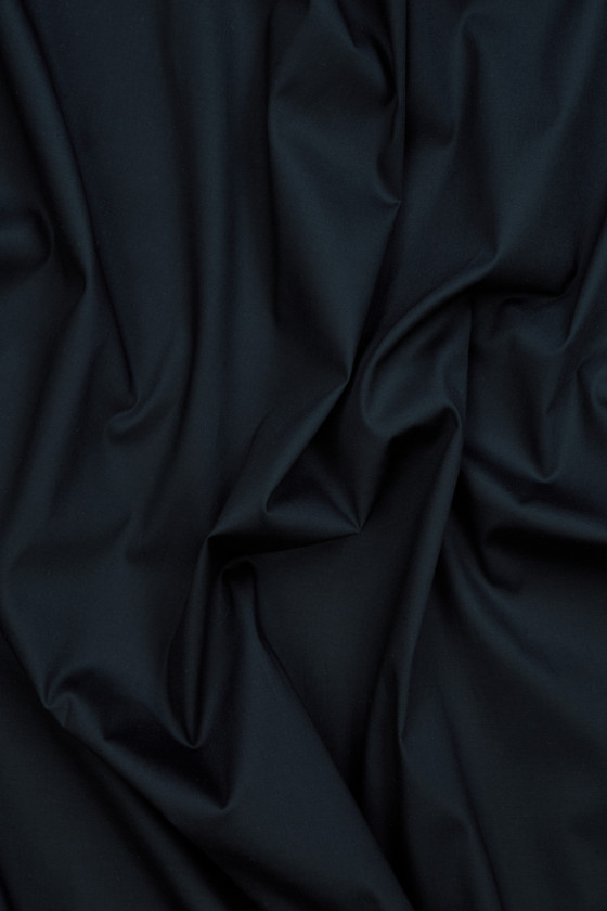 Viscose elastic dark navy blue