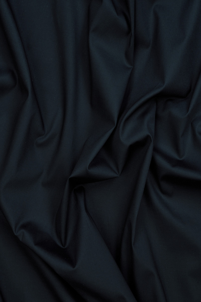 Viscose elastic dark navy blue