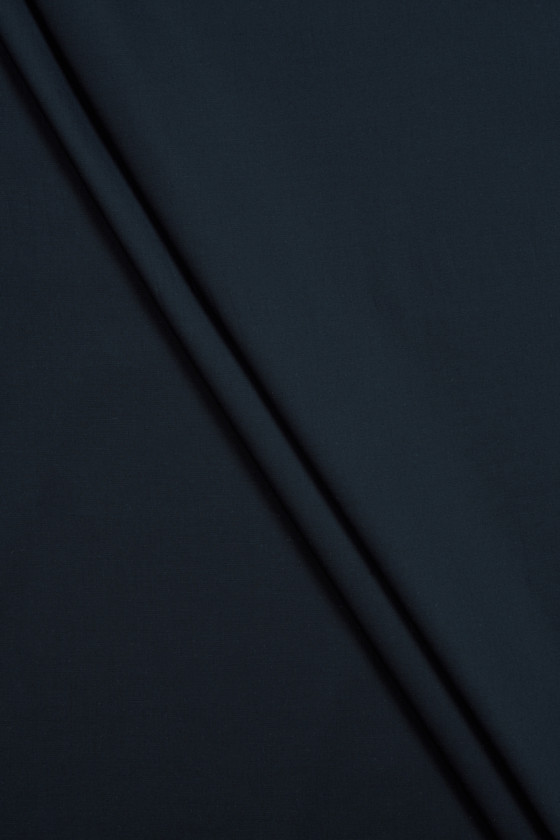 Viscose elastic dark navy blue