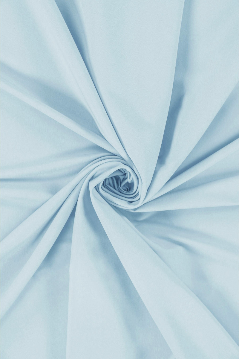 Elastne puuvill jääsinine KUPONG 100cm