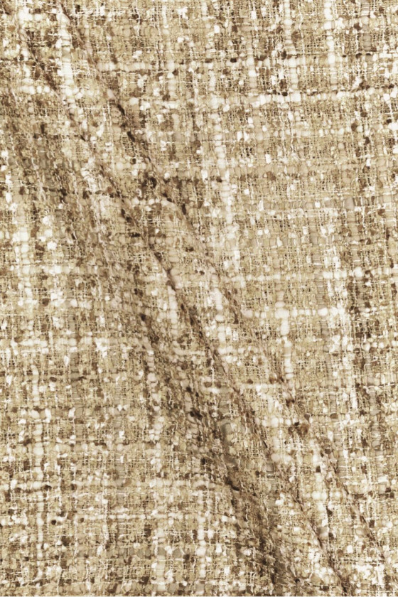 Chanel Stoff beige braun