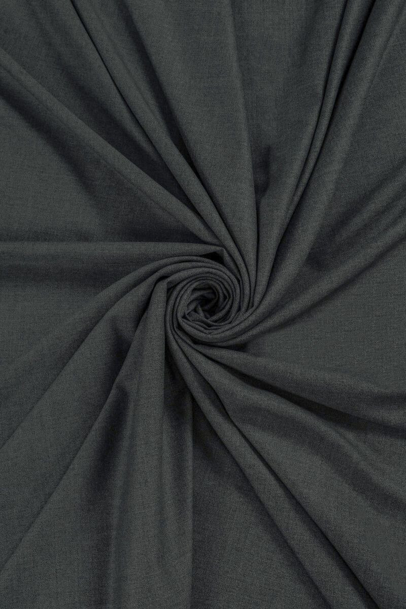 Темно-сіра костюмна вовна