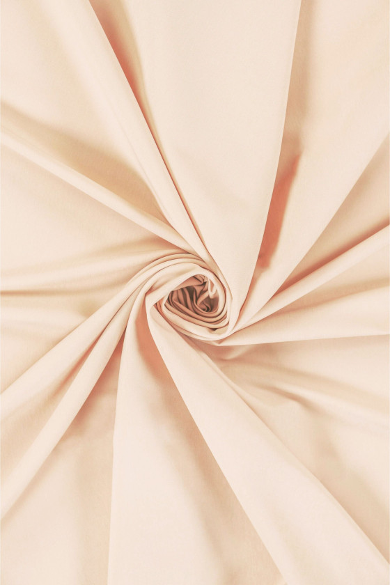 Elastic cotton biscuit beige