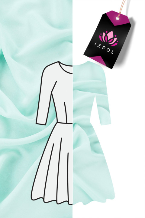 Georgette cadi in vari colori