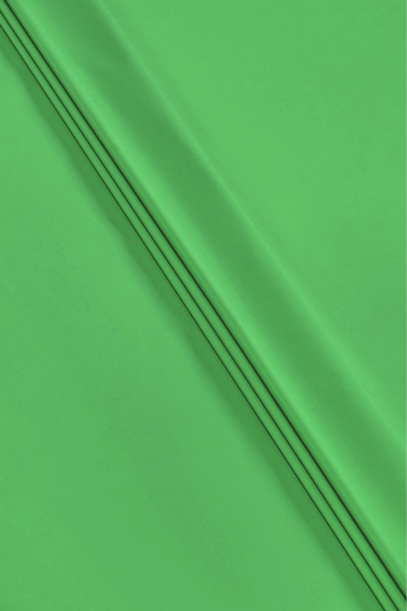 Cotton elastic green