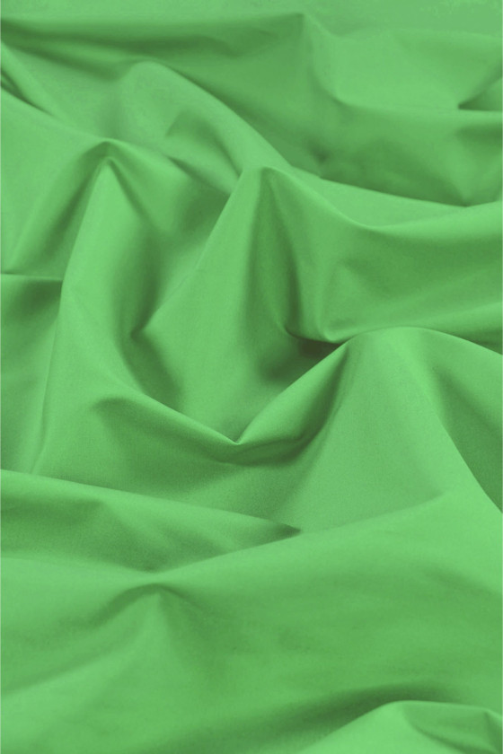 Cotton elastic green