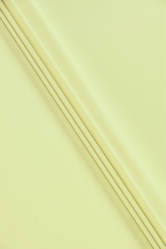 Cotton elastic light lime
