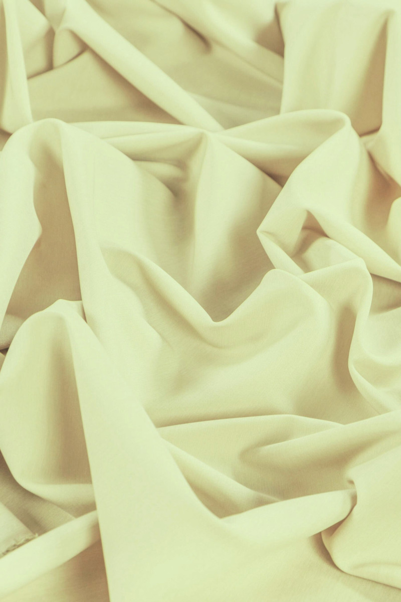 Baumwolle elastisch hell dusty lime