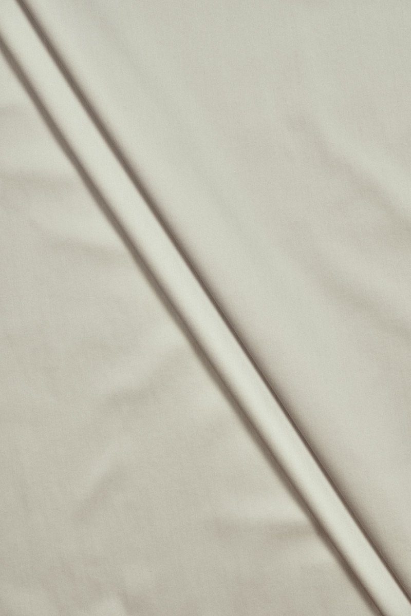 Cotton elastic cold beige