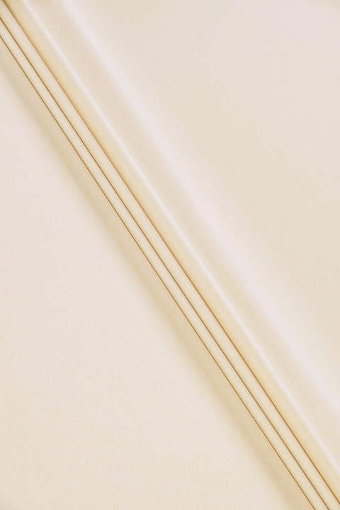 Cotton elastic light beige