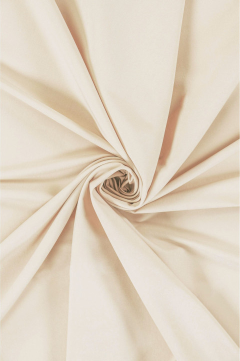 Cotton elastic light beige