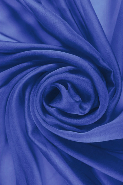 Zijden mousseline - verschillende kleuren