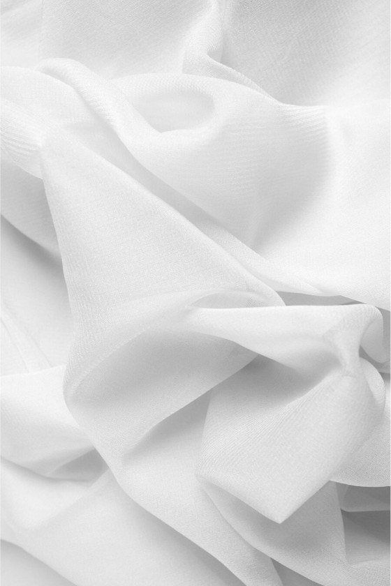 Thin georgette silk stable...