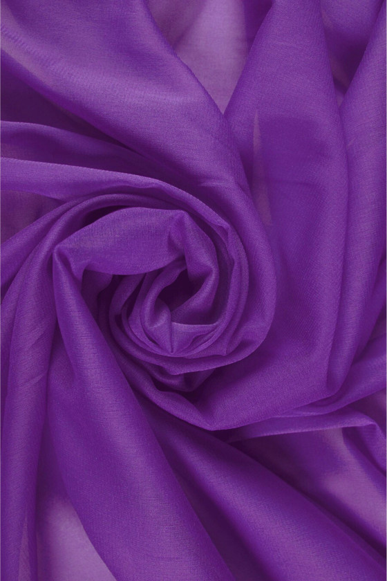 Thin georgette silk stable - various colors