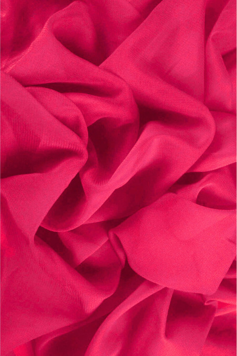Establo de georgette de seda fina - varios colores