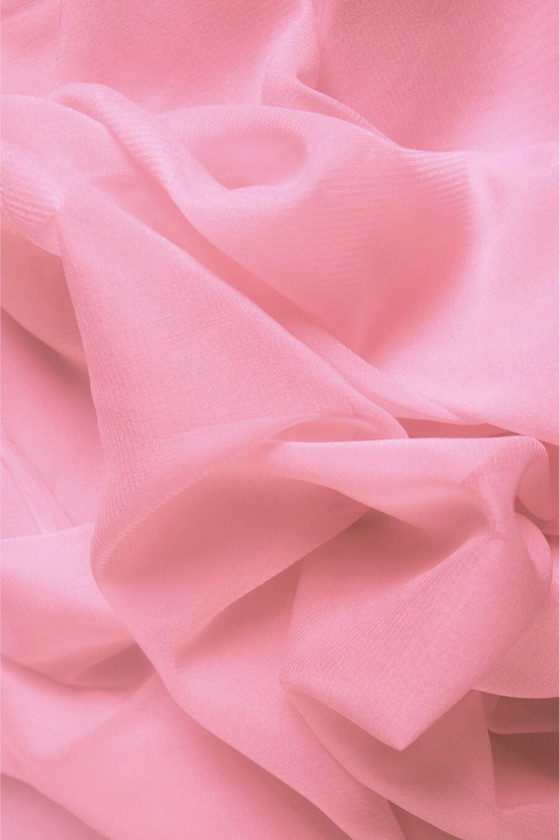 Capanna sottile in georgette di seta - vari colori