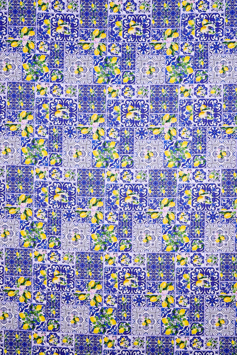 Cotton tiles and small lemons