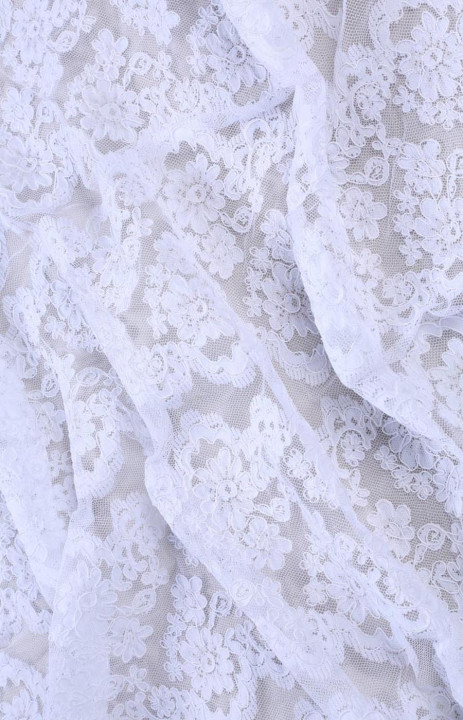White lace COUPON 120 cm