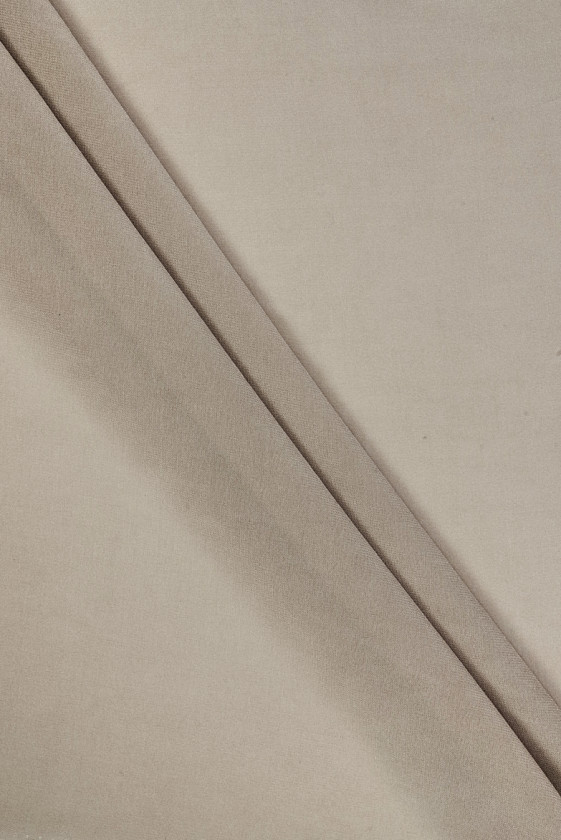 Thin viscose georgette beige