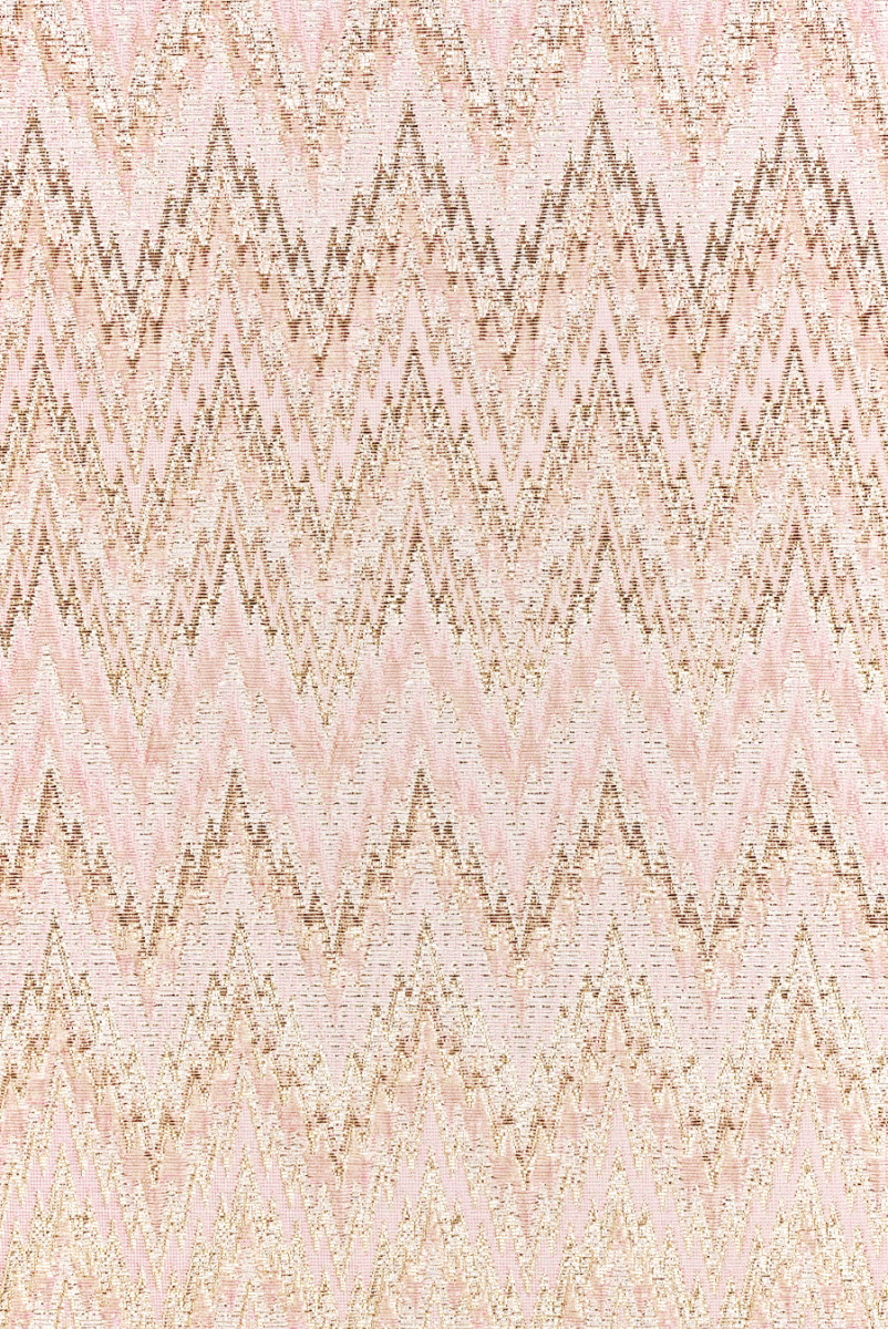 Jacquard rosa Zickzack