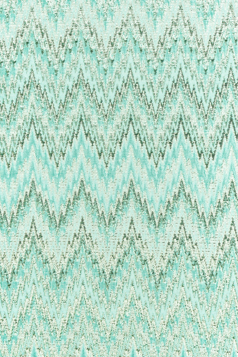 Jacquard menta cikk-cakk