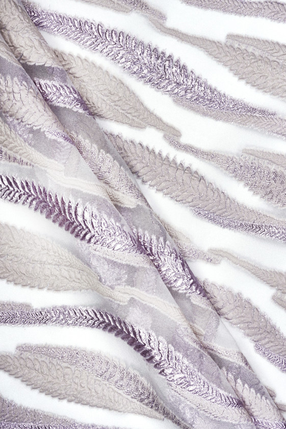 Organza žakaarsõnajala lehed