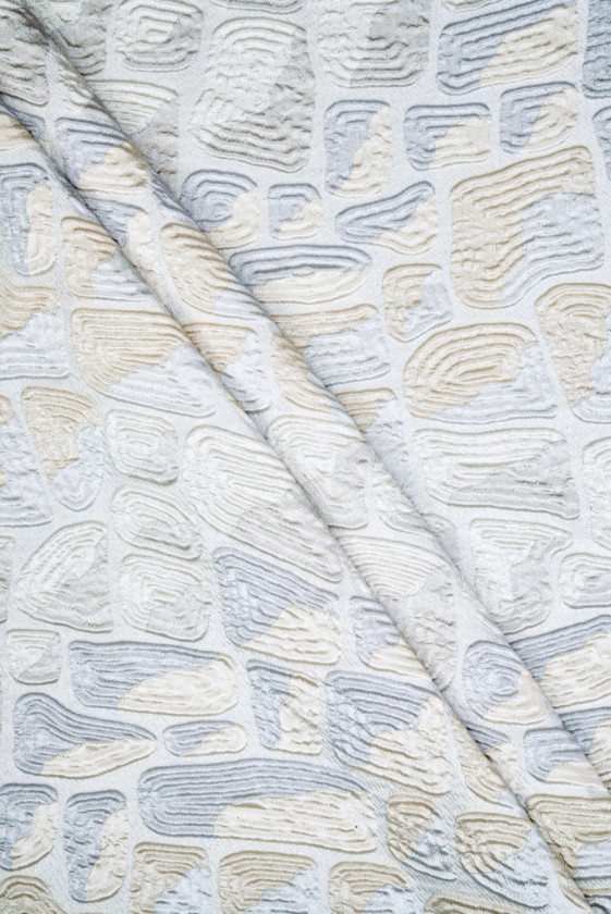 Jacquard krém geometria