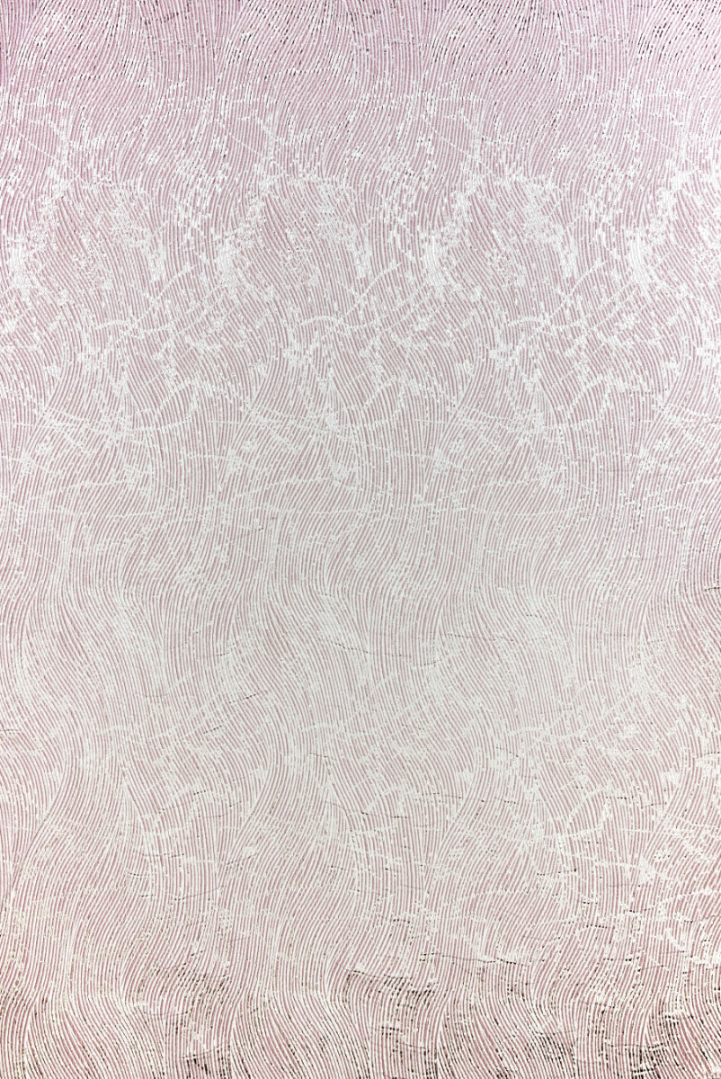 Pink jacquard in soft waves