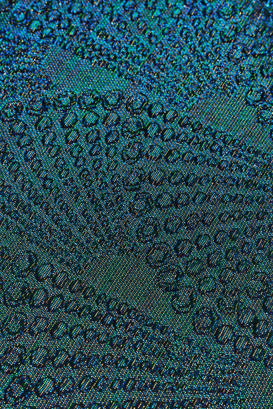 Jacquard buborékventilátor fele