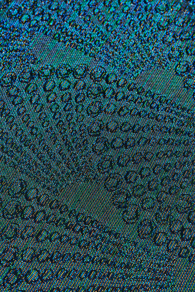 Jacquard buborékventilátor fele