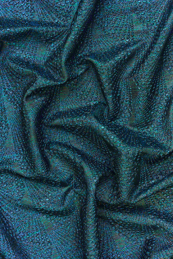 Jacquard Bubble Fan Halves