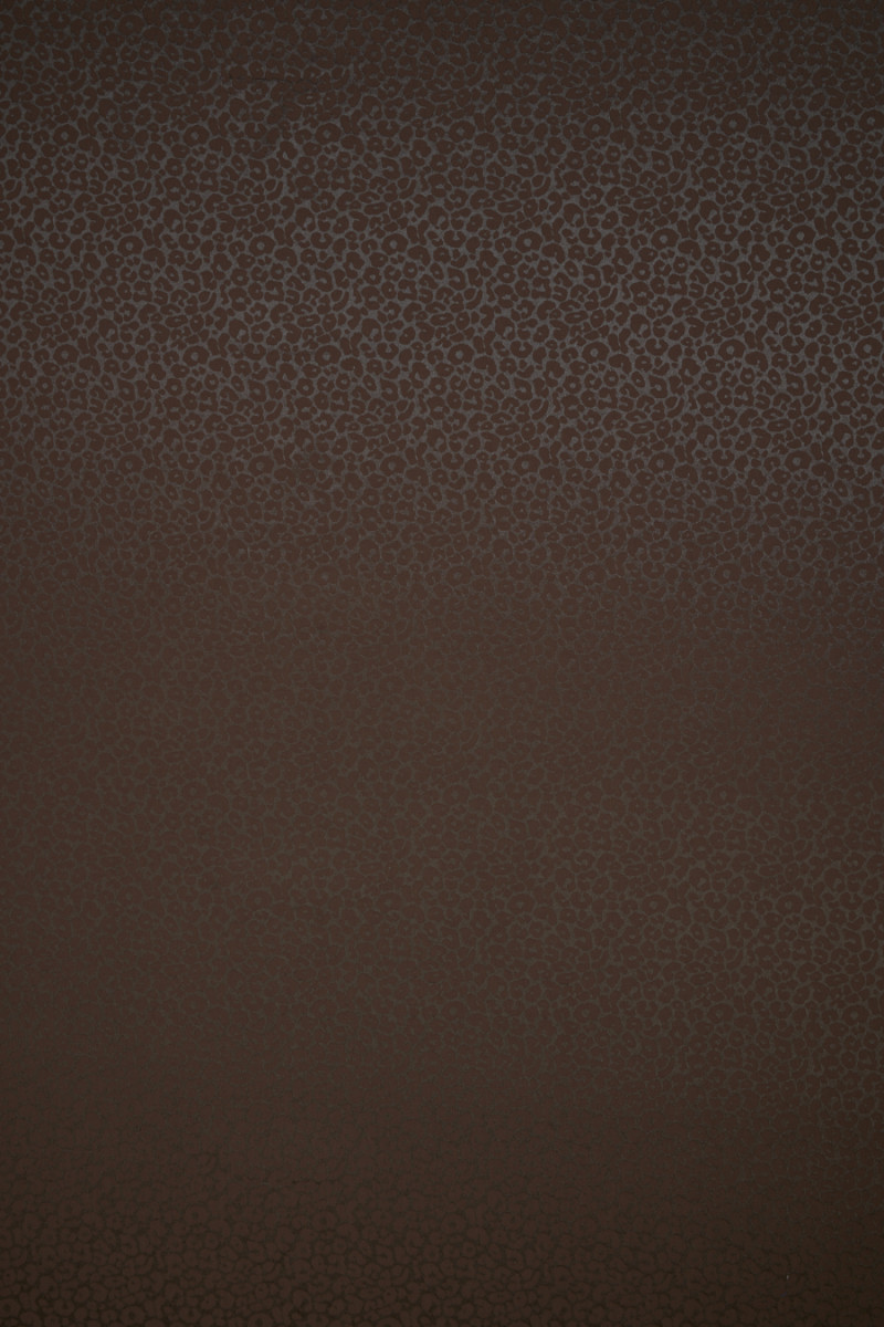 Brauner Jacquard mit Leopardenmuster