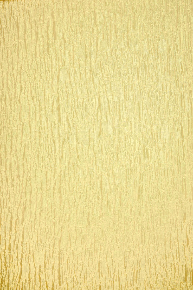 Poliestera audums mīcīts dzeltenā krāsā