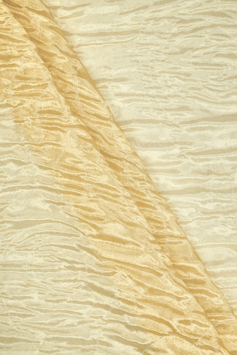 Polyester Fabric Kneaded Yellow